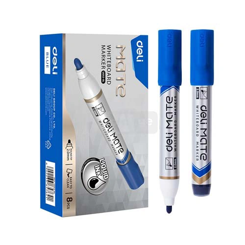 DELI MATE whiteboard marker 1*8pcs U052
